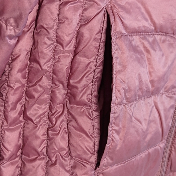 32 Degrees Heat Women's Ultra Lightweight Mauve Down Jacket Size S - Picture 7 of 12
